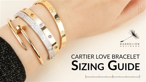 juste un clou bracelet sizing